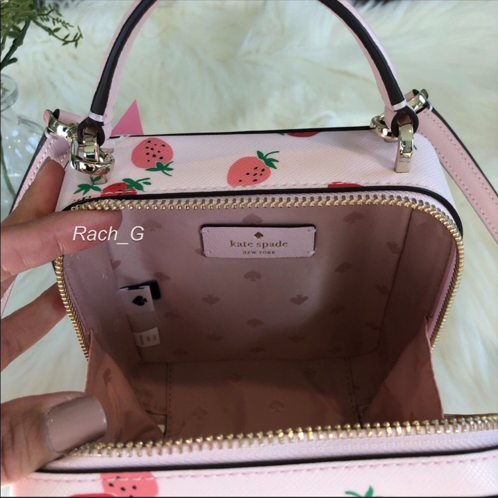 Kate Spade Wild Strawberries Vanity Crossbody - Picture 6 of 8